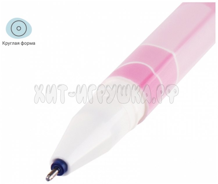 Ручка гелевая стираемая синяя, 0,5 мм "Meow Friends" в ассортименте MESHU MS_65954